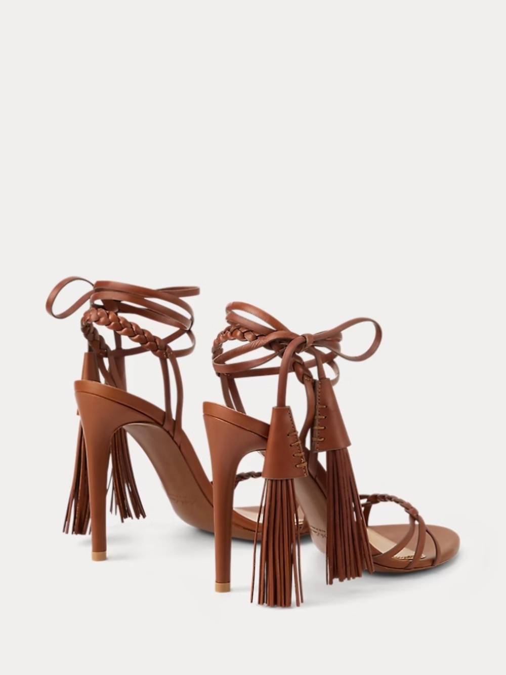 Ralph Lauren Alexandrea 100 mm Burnished Sandal (9)